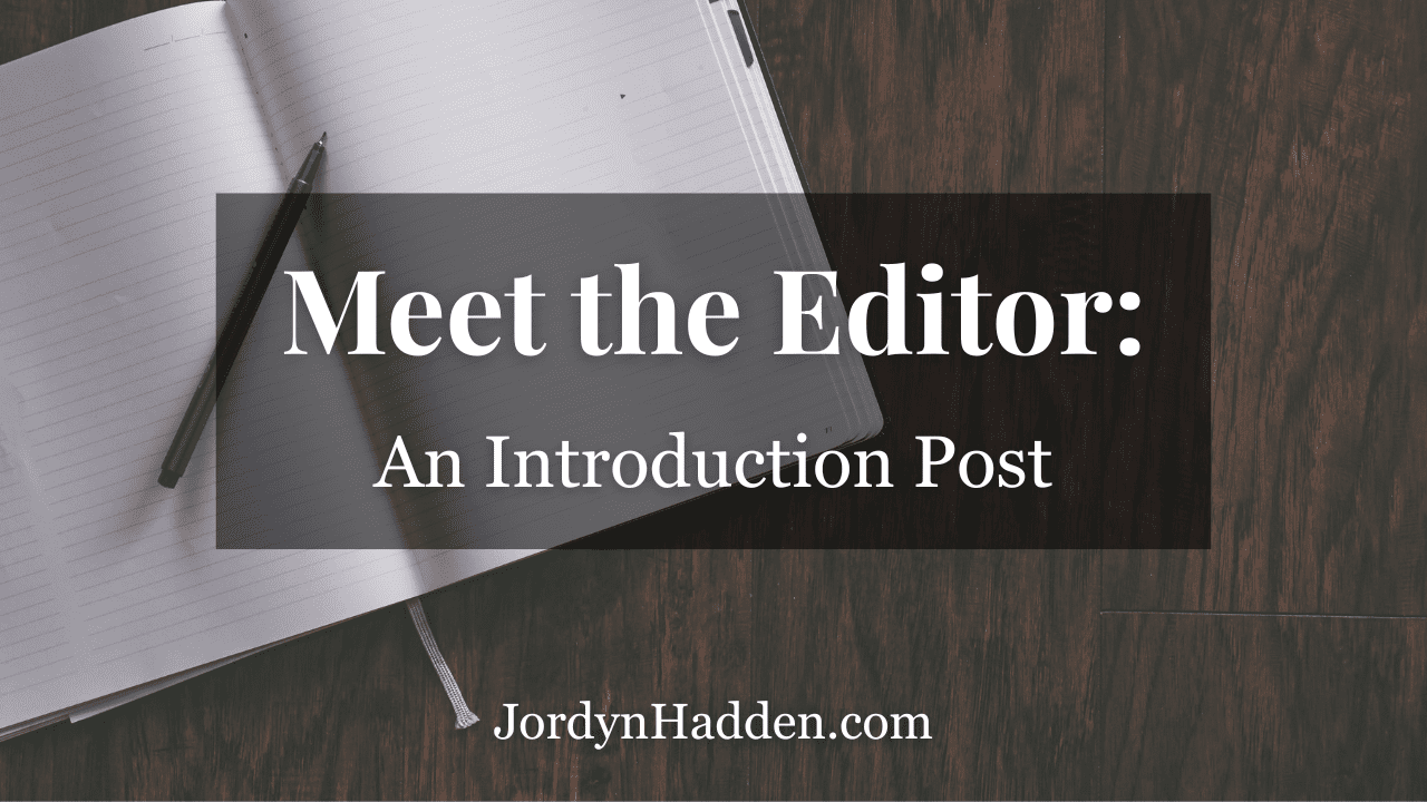 Meet the Editor: An Introduction Post